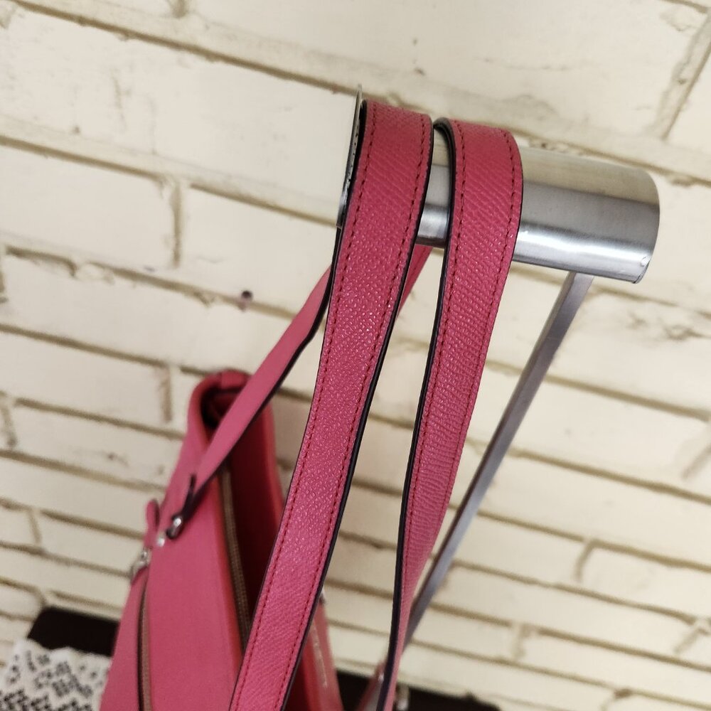 Coach Gallery Pink Leather Shoulder Bag Tote Purse - Picture 8 of 16